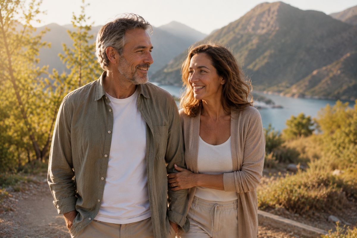 Personas disfrutando de una vida activa al aire libre con energía
